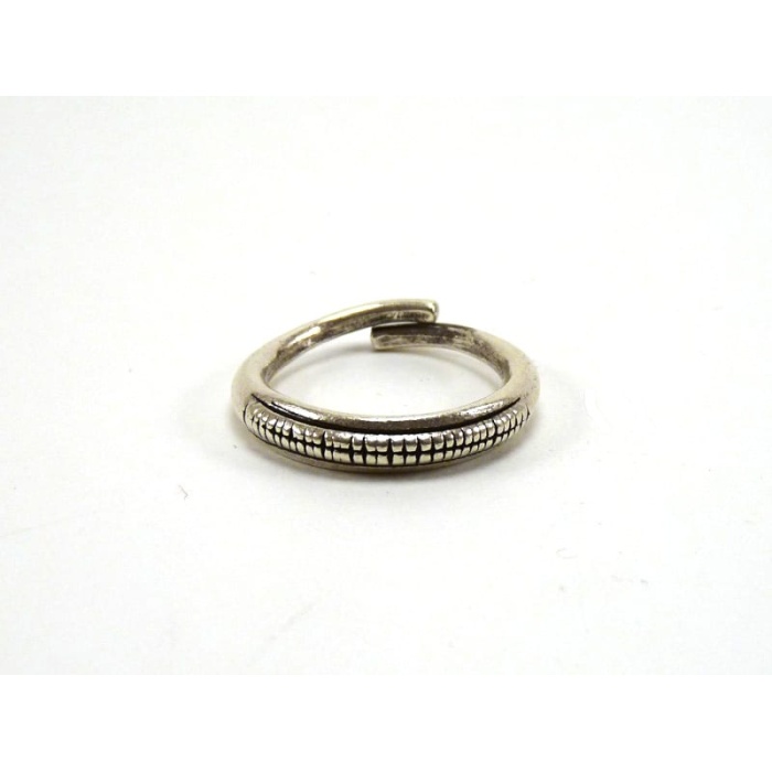 Hill Tribe Pure Silver Simple Patterned Ring